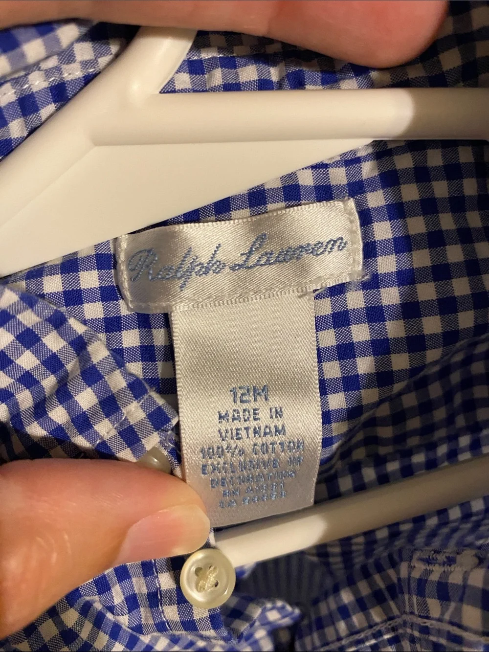 Bundle of Ralph Lauren Polo 12m button downs
